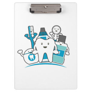 De Schone Teeth Gang Klembord
