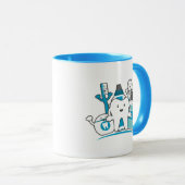 De Schone Teeth Gang Mok (Voorkant rechts)