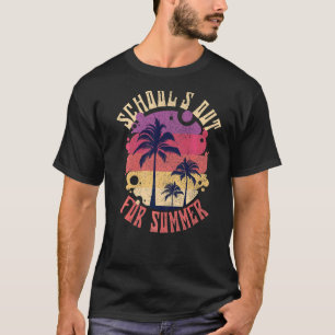 De school gaat uit voor zomerscholen voor zomertij t-shirt