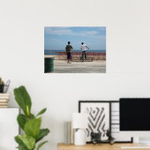 De school is uit voor de zomer poster (Thuiskantoor)