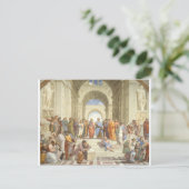 De school van Athene Briefkaart (Staand voorkant)