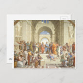 De school van Athene Briefkaart (Voorkant / Achterkant)