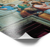 De school van Athene door Raphael Foto Afdruk (Hoek)