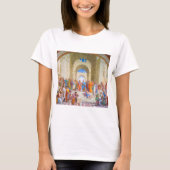 De school van Athene, Raphael T-shirt (Voorkant)