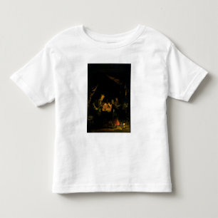 De schoolmeester, 1660-65 (olie op het paneel) kinder shirts
