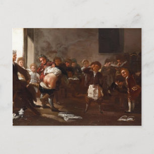 De schoolplaats van Francisco Goya Briefkaart