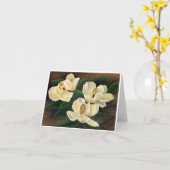 DE SCHOONHEDEN VAN DE MAGNOLIA KAART (Gele Bloem)