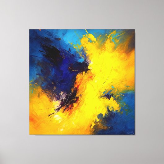 De schoonheid en het beest door A.H. Canvas Afdruk (Voorkant)