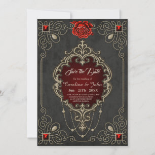 De schoonheid en rijkdom van de liefde save the date