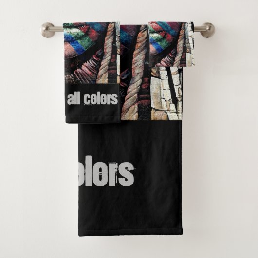 De schoonheid komt in Alle Kleuren Bad Handdoek (Insitu)