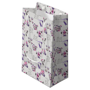 De schoonheid komt uit het binnenpatroon klein cadeauzakje