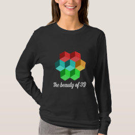 De schoonheid van 3D T-shirt