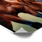 De schoonheid van Amerikaanse paarden Poster (Hoek)