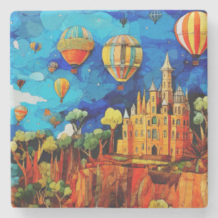 De schoonheid van Australië ontdekken #18 Stenen Onderzetter