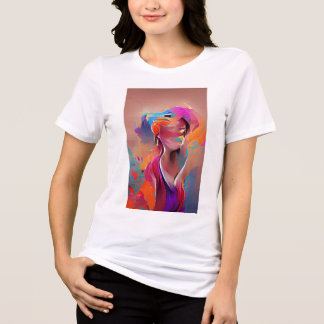 de schoonheid van binnen Tri-Blend shirt
