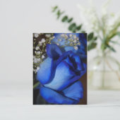 De schoonheid van blauw briefkaart (Staand voorkant)