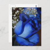 De schoonheid van blauw briefkaart (Voorkant / Achterkant)