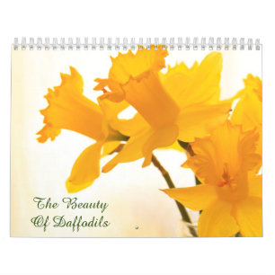 De schoonheid van Daffodils Kalender