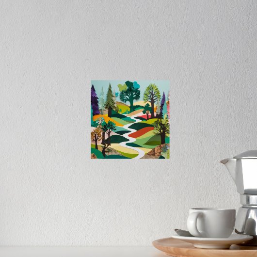 De Schoonheid van de Natuur" Folie Afdrukken (Insitu (Counter 2))