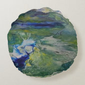 De schoonheid van de natuur rond kussen (Achterkant)