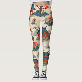 De schoonheid van de paleizen van Korea Leggings