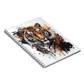 De schoonheid van de tijger notitieboek (Rechterzijde)