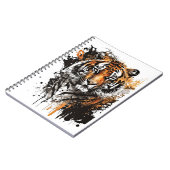 De schoonheid van de tijger notitieboek (Linkerzijde)