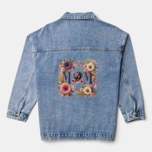 De schoonheid van een moeder denim jacket (Achterkant)