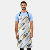 De schoonheid van een schaafbeweging leeft in geda schort (Gedragen)