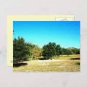 De schoonheid van het Briefkaart Bandera Texas (Voorkant / Achterkant)