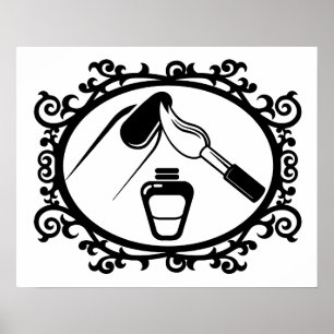 De schoonheid van het Nail Poolse Ontwerp Poster