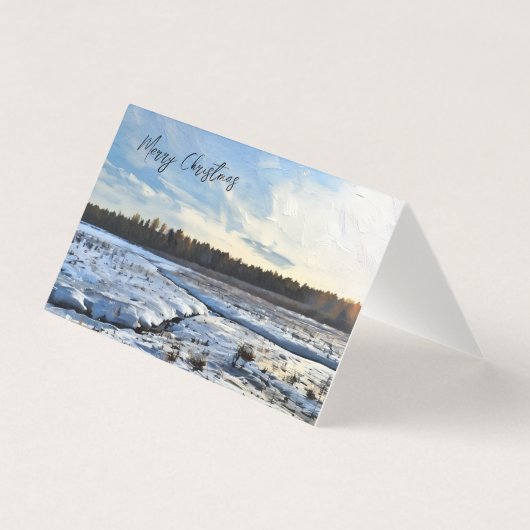 De schoonheid van het seizoen kaart (Voorkant)