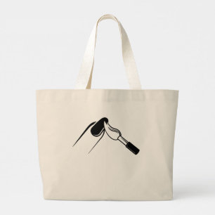 De schoonheid van je nestkunst grote tote bag
