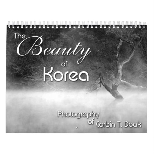 De schoonheid van Korea Kalender (Hoes)
