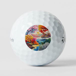 "De schoonheid van Natuur onthuld" Golfballen