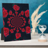 De schoonheid van Rozen: Floral Fantasy Fotoplaat (Zijkant)