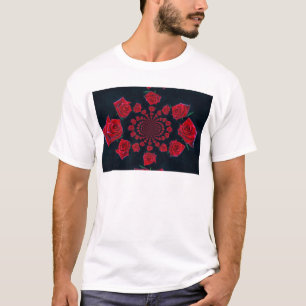De schoonheid van Rozen: Floral Fantasy T-shirt