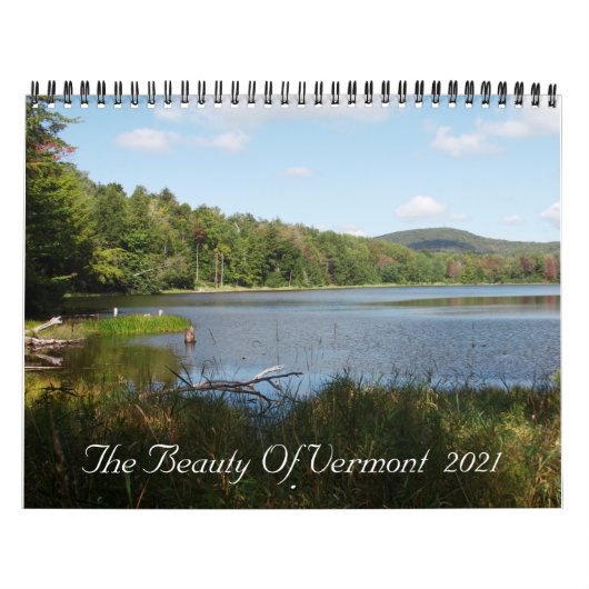 De schoonheid van Vermont 2021 Kalender (Hoes)