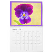 De schoonheid van Violets Calendar Kalender (Feb 2026)