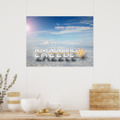 De schoonheid van Zazzle is... Poster (Keuken)