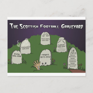 De Schots Football Graveyard Briefkaart