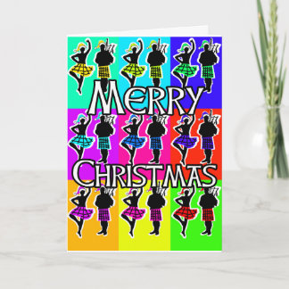 De Schotse Kerstkaart van de Pijper & van de Feestdagen Kaart
