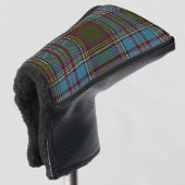 De Schotse Plaid van het Geruite Schotse wollen Golfheadcover (3/4 voorkant)