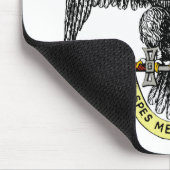 de Schotse Rite Zwart Eagle van de 32ste Graad Muismat (Hoek)