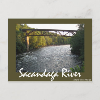 De Schraag van de trein Briefkaart