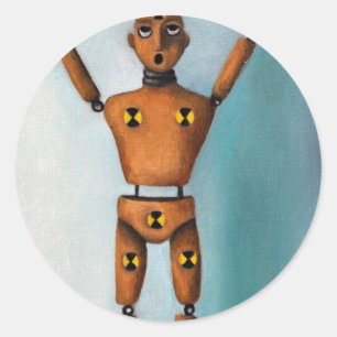 De Schreeuw 2 Ronde Sticker