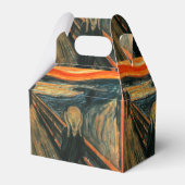 De schreeuw Edvard Munch moderne expressionistisch Bedankdoosjes (Voorkant Zijde)