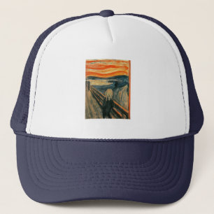 De schreeuw Edvard Munch moderne expressionistisch Trucker Pet