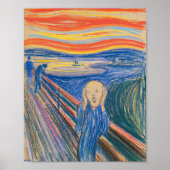 De Schreeuw | Edvard Munch Poster (Voorkant)
