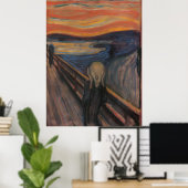 De Schreeuw Poster (Thuiskantoor)